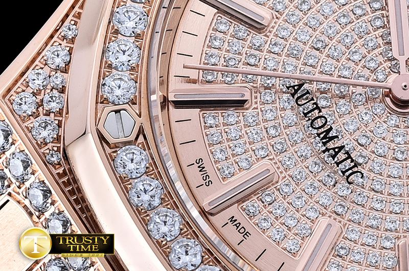 오데마피게 Royal Oak Ref.15450 37mm Diams RG/LE Gold JF Mod A3120 -AP0410