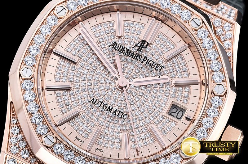 오데마피게 Royal Oak Ref.15450 37mm Diams RG/LE Gold JF Mod A3120 -AP0410