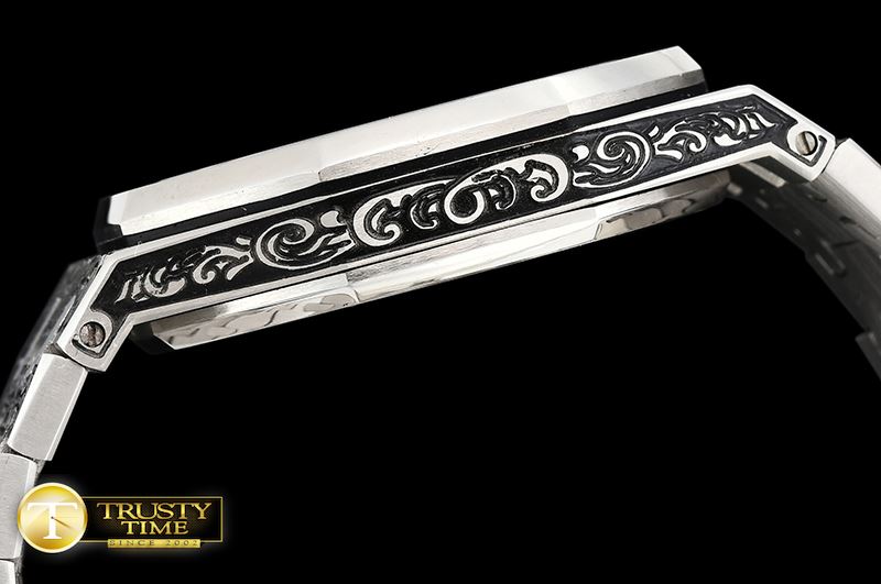 오데마피게 Royal Oak Ref.15400 Custom SS/SS Grey Jap 821A Mod -AP0493C