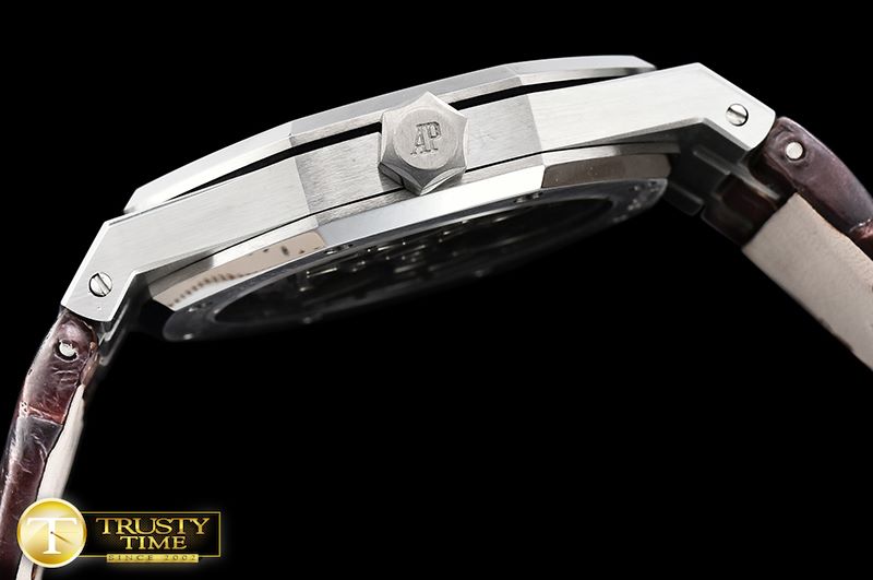 오데마피게 Royal Oak Skeletonal Tourbillon SS/LE Gray Manual Wind -AP0501