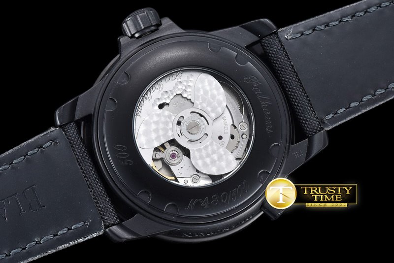 블랑팡 500 Fathoms PVD/LE Black Dial Num MY9015 -BLP024F