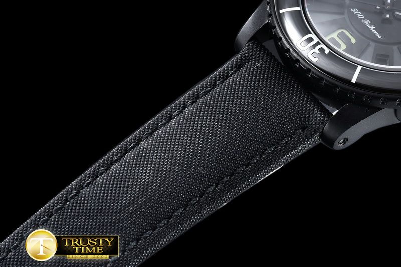 블랑팡 500 Fathoms PVD/LE Black Dial Num MY9015 -BLP024F