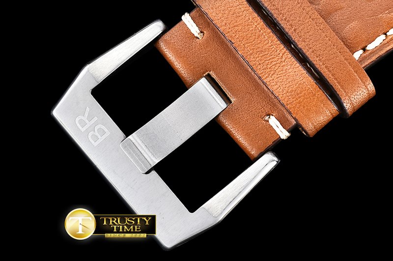 벨&로스 BR0392 SS/LE White/Rose Gold Miyota 9015 -BR084F