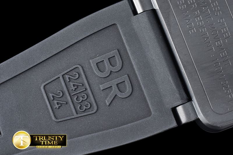 벨&로스 BR0392 Esdacron Ed. PVD/RU Black Miyota 9015 -BR087B