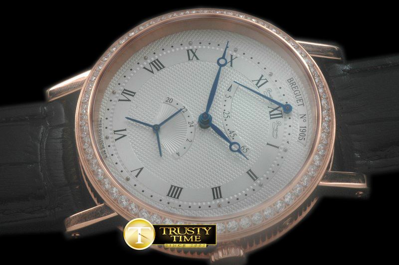 브레게 Jubilee Classic Reserve RG/LE/Diam Miyota 9100 -BRE057A
