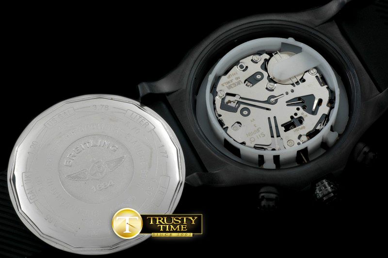 브라이틀링 Super Avenger PVD/RU Black 224 Jap OS20 -BSW0262A