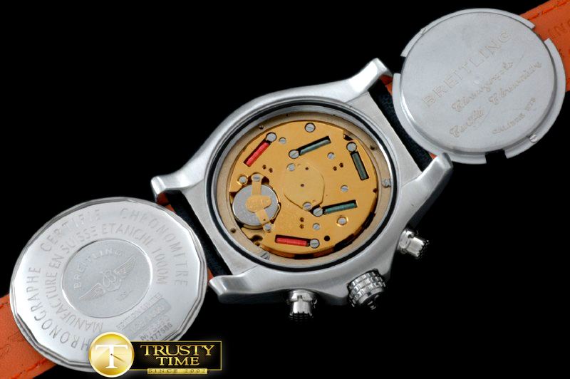 브라이틀링 Seawolf Chrono SS/NY White Stk Swiss Eta Qtz 251.262 -BSW0269E