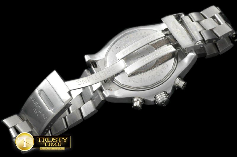 브라이틀링 Seawolf Chrono SS/SS Graphi Num Swiss Eta Qtz 251.262 -BSW0271D