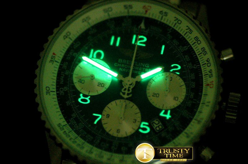 브라이틀링 Navitimer SS/SS Blue Num 7750 -BSW0279A