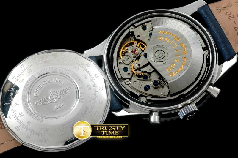 브라이틀링 Navitimer SS/LE Blue Sticks 7750 -BSW0290F