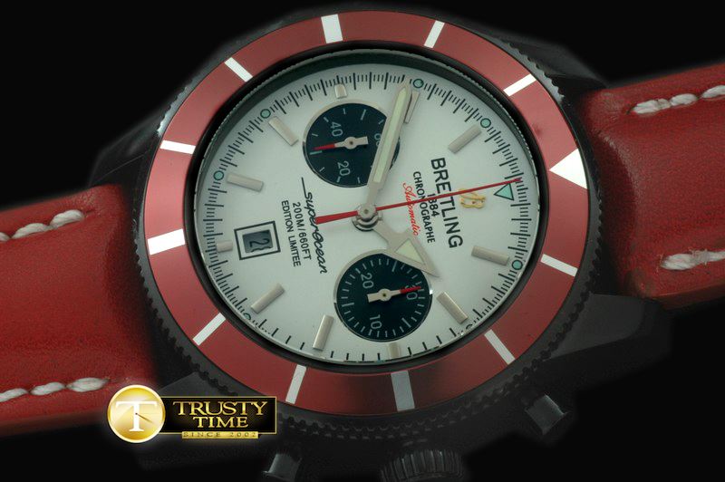 브라이틀링 Superocean Heritage Chrono PVD/LE White A7750 -BSW0300A
