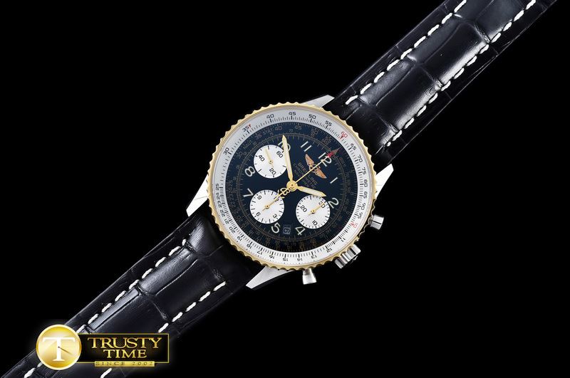 브라이틀링 Navitimer RG/SS/LE Blue Num A7750 -BSW0310