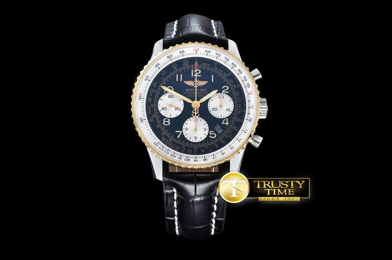 브라이틀링 Navitimer RG/SS/LE Blue Num A7750 -BSW0310