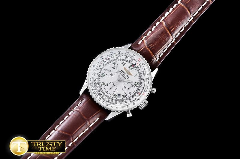 브라이틀링 Navitimer SS/LE White Num A7750 -BSW0311A