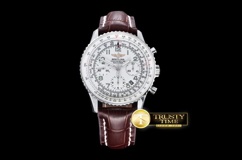 브라이틀링 Navitimer SS/LE White Num A7750 -BSW0311A