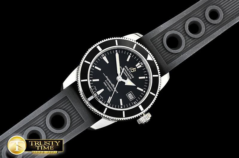 브라이틀링 Superocean II 42mm SS/RU Black JHF Asia 2836 -BSW0369A