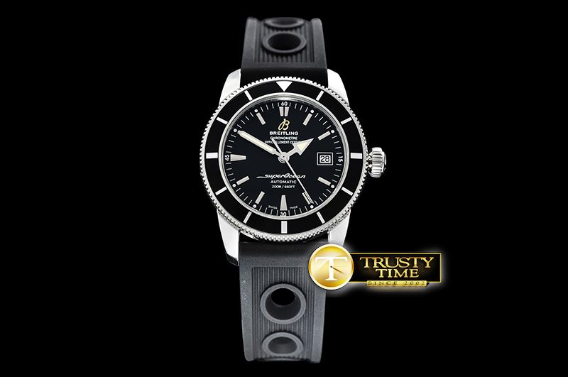 브라이틀링 Superocean II 42mm SS/RU Black JHF Asia 2836 -BSW0369A