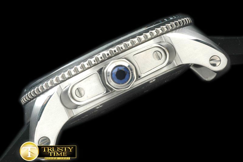 까르띠에 Calibre de Cartier Diver SS/RU White A2813 -CAR0326C