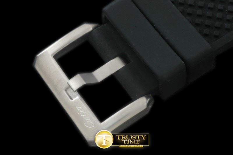 까르띠에 Calibre de Cartier Diver SS/RU White A2813 -CAR0326C