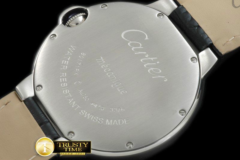 까르띠에 Ballon De Cartier Mid SS/LE Black Roman Miyota -CAR0330B