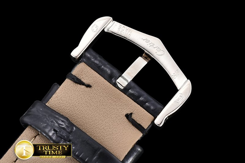 까르띠에 Ronde Louis Cartier No Date SS/LE Diams White Asia HW -CAR0353E
