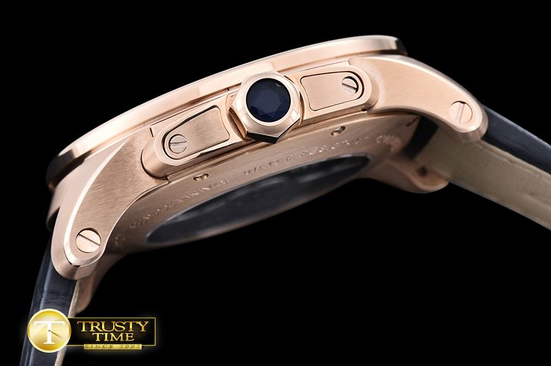 까르띠에 Cartier De Calibre RG/LE Black JF Miyota 8205 -CAR0361A