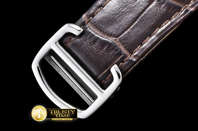 까르띠에 Cartier De Calibre RG/SS/LE Brown JF Miyota 8205 -CAR0362A