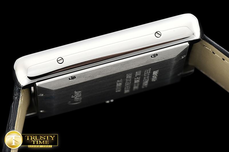 까르띠에 Cartier Tank Solo SS/LE White ZF Miyota 9015 Mod -CAR0394A