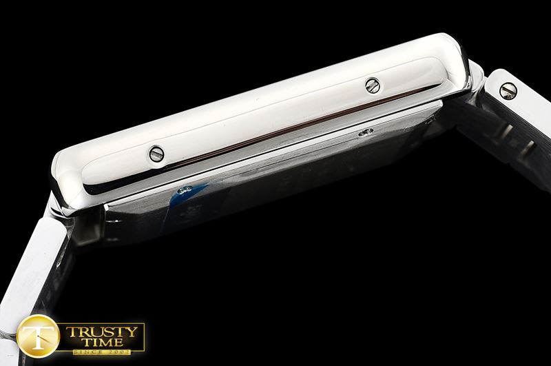 까르띠에 Cartier Tank Solo SS/SS White ZF Miyota 9015 Mod -CAR0394B