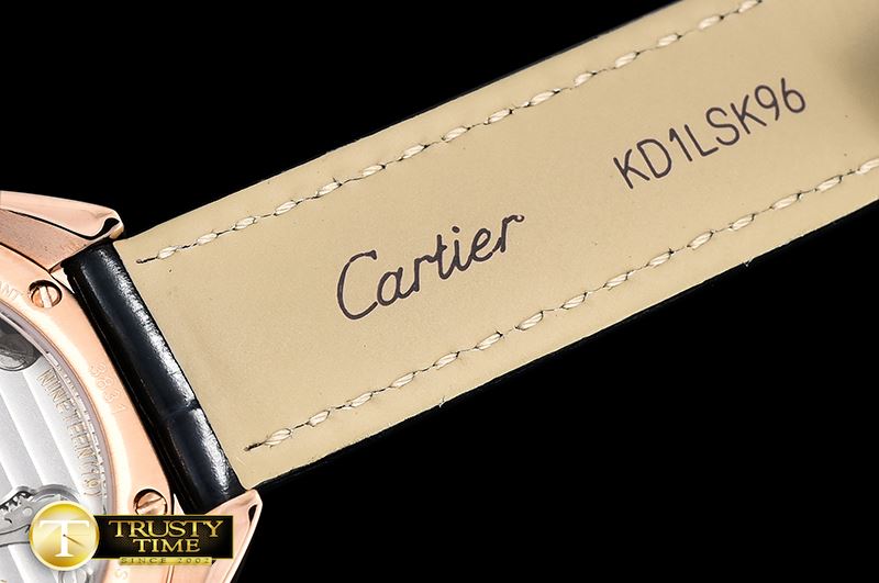 까르띠에 Cle De Cartier Tourb Ladies RG/LE White Asia HW Tourb -CAR0395B