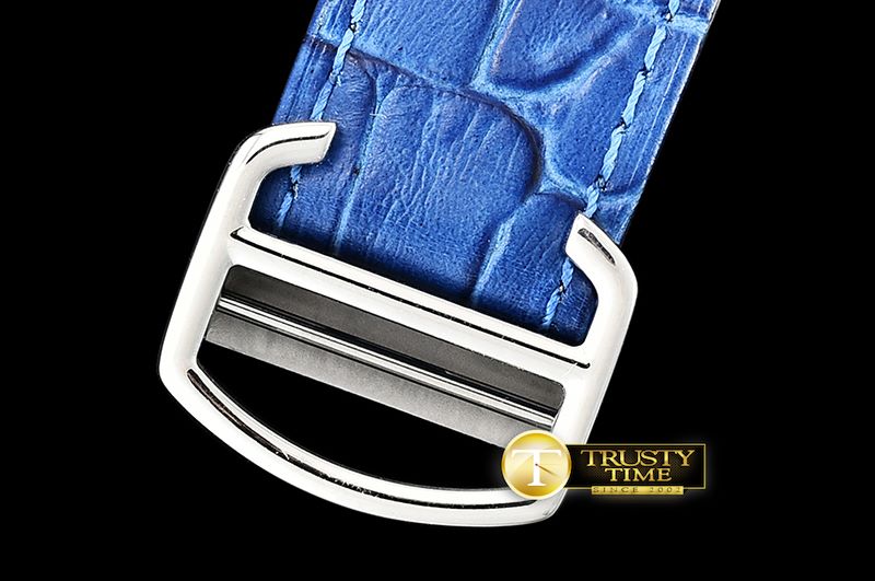 까르띠에 Cartier Tank MC 1904 SS/LE (Blue) White Asia 23J -CAR0417A