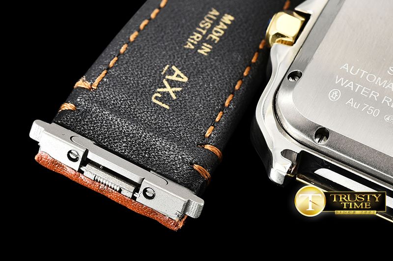 까르띠에 Santos De Cartier 2018 Mens YG/SS/LE (Org) Wht Miyota -CAR0427C