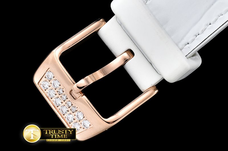 프랭크뮬러 FM Ladies Vanguard RG/LE White Swiss Quartz -FM0128A