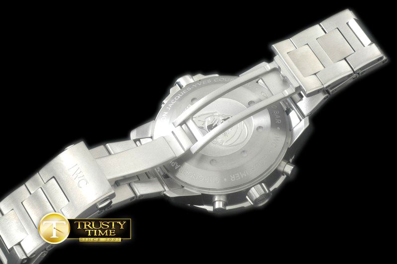 IWC 2014 Aquatimer Cousteau Diver SS/SS Blue A7750 -IWC0255C