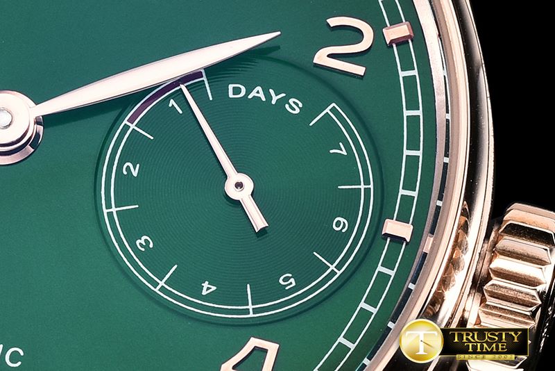 IWC Portugese 5007 RG/ME YLF Green A52010 -IWC0331A