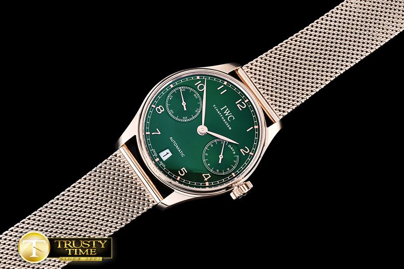 IWC Portugese 5007 RG/ME YLF Green A52010 -IWC0331A