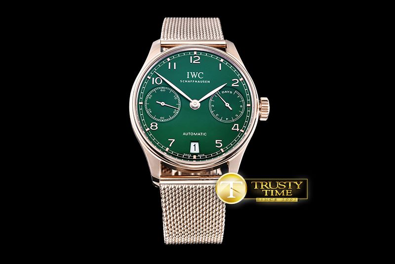 IWC Portugese 5007 RG/ME YLF Green A52010 -IWC0331A