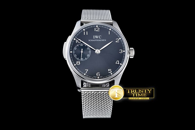 IWC Portugese 524204 SS/ME Grey SS YLF A23J Cal95290 -IWC0332D