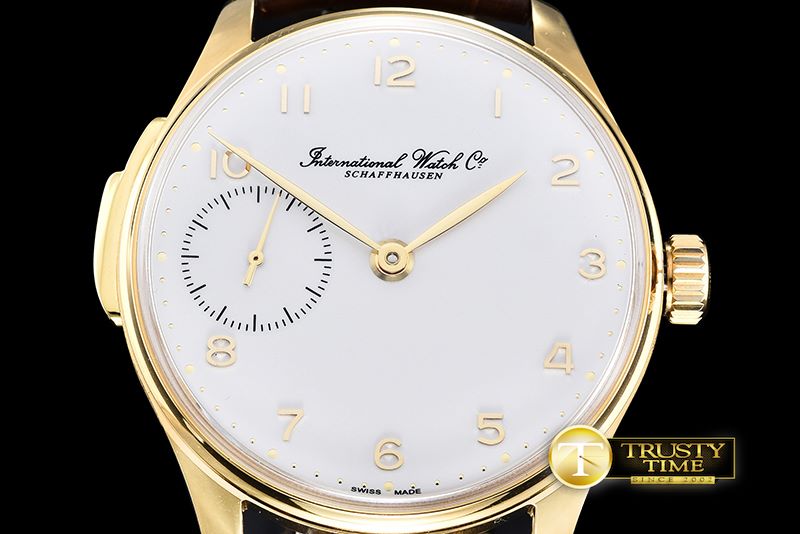 IWC Portuguese Min. Repeater YG/LE White Asia 23J YLF -IWC0335A