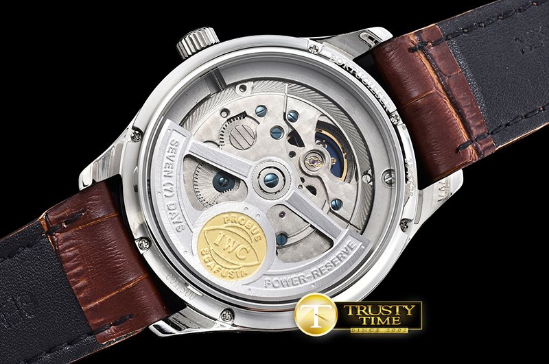 IWC Portugese Mystere Tourbillon SS/LE Brown Asia 21J -IWC0342A