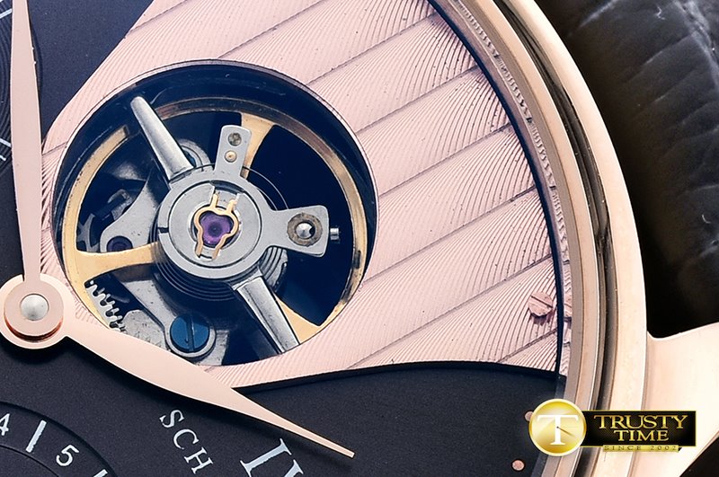 IWC Portugese Mystere Tourbillon RG/LE Grey Asia 21J -IWC0342E