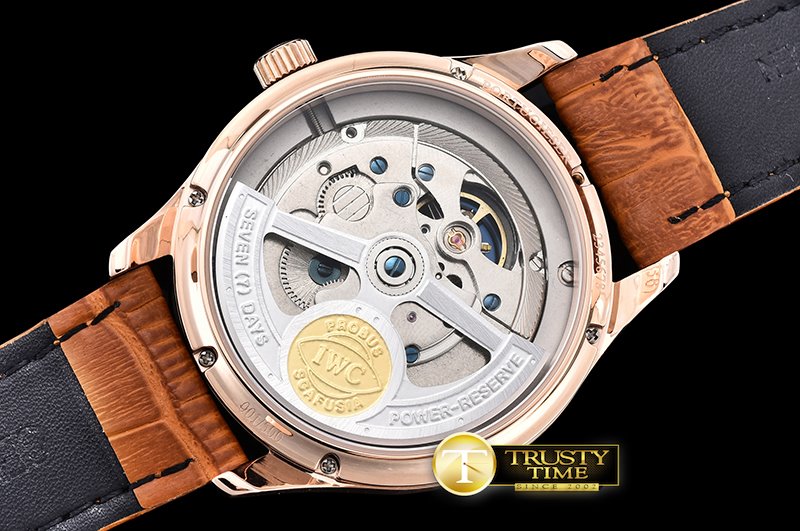IWC Portugese Mystere Tourbillon RG/LE Gold Asia 21J -IWC0342H