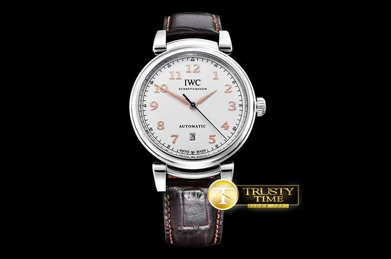 IWC Da Vinci IW356602 SS/LE White TWF Asia 2892 -IWC0381B
