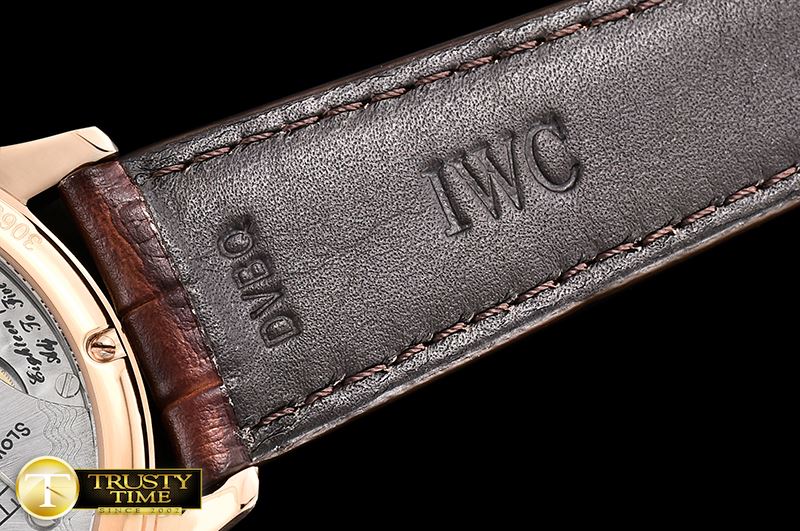 IWC IWC FA Jones Ltd Ed RG/LE Wht/Rose Gold Num Asia 6498 -IWC0386B