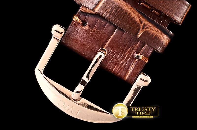 IWC IWC FA Jones Ltd Ed RG/LE Wht/Rose Gold Num Asia 6498 -IWC0386B