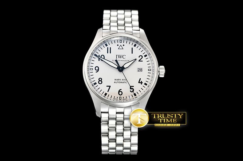 IWC Mark XVIII IW327011 SS/SS White MKF V2 Miyota 9015 -IWC0401B