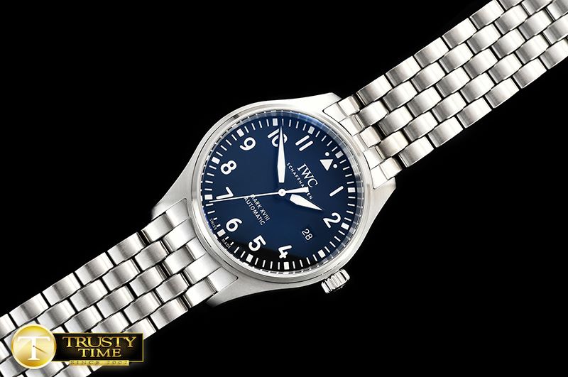 IWC Mark XVIII IW327011 SS/SS Black MKF V2 Miyota 9015 -IWC0401C