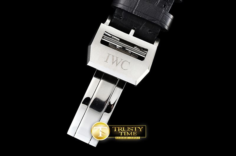IWC Big Pilot Ltd Ed Alexei Nemov SS/LE Blk/Blue ZF A521111 -IWC0402