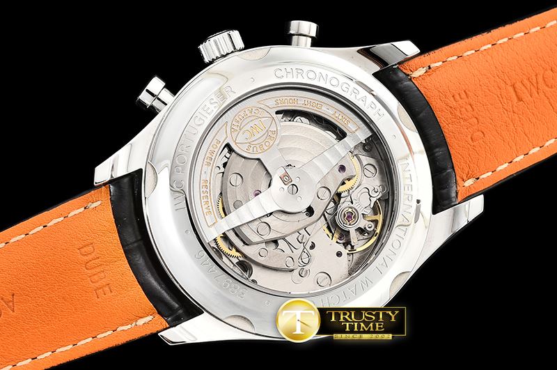 IWC Portuguese Chrono Classic IW390404 SS/LE Wht ZF A7750 -IWC0405