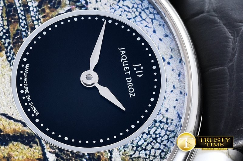 자케 드로 Petite Heure Minute Mosaic Elephant SS/LE ST8003 -JD008C